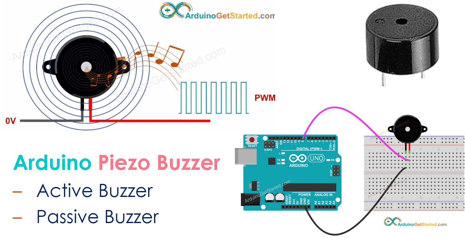 Arduino Piëzo zoemer