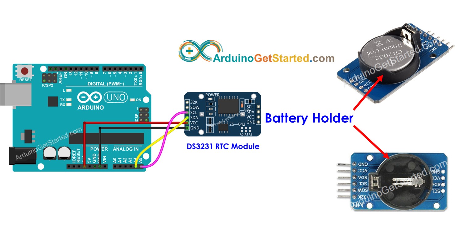 Arduino Real-time klok