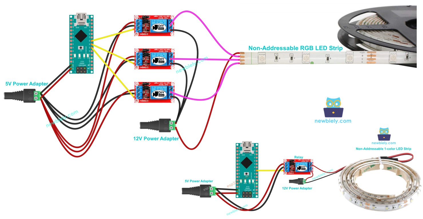 Arduino Nano LED strip