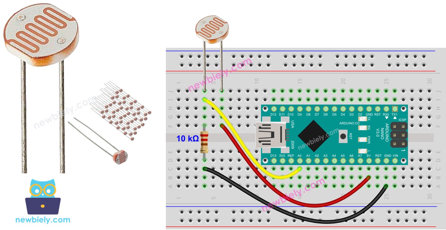 Arduino Nano Lichtsensor