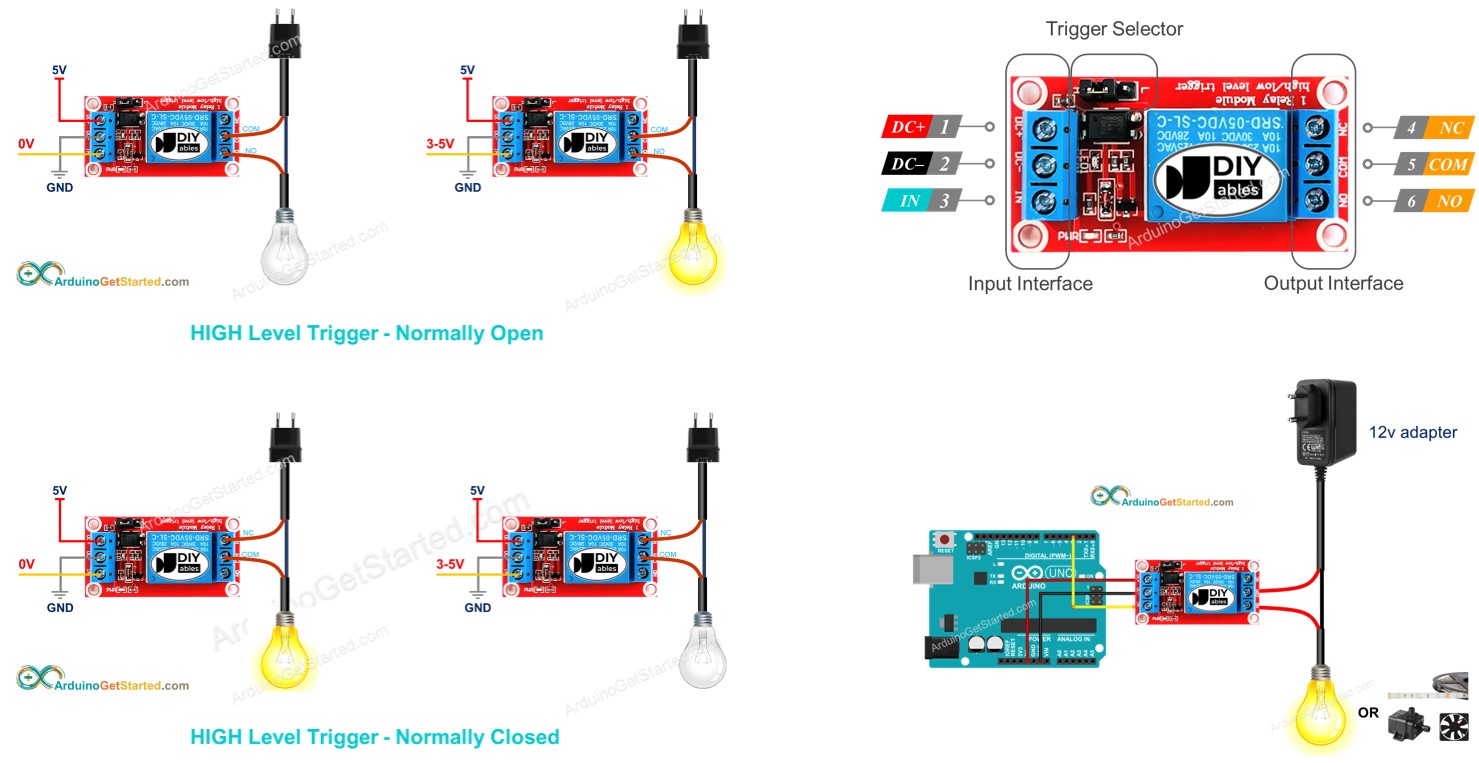 Arduino Relais
