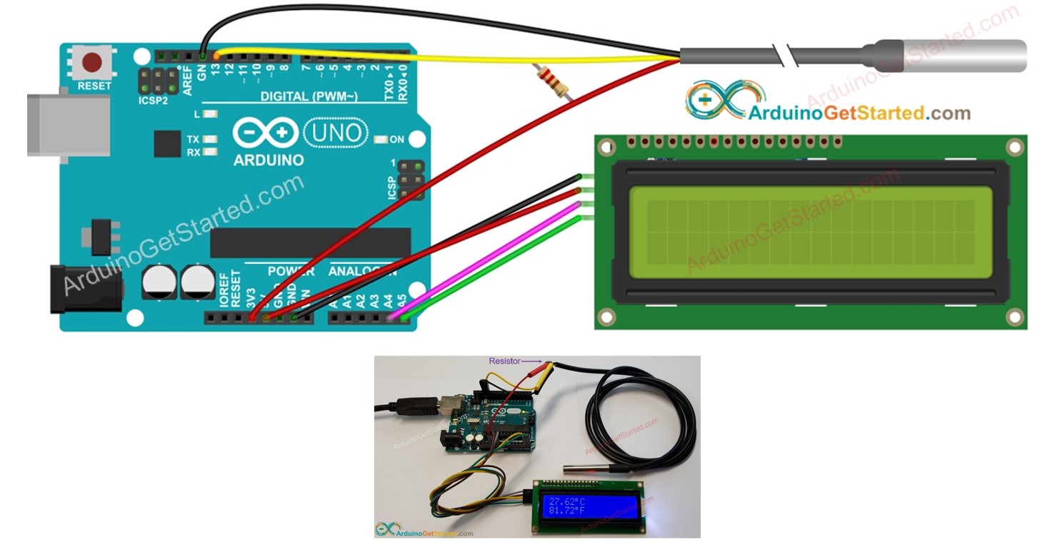 Arduino Temperatuursensor