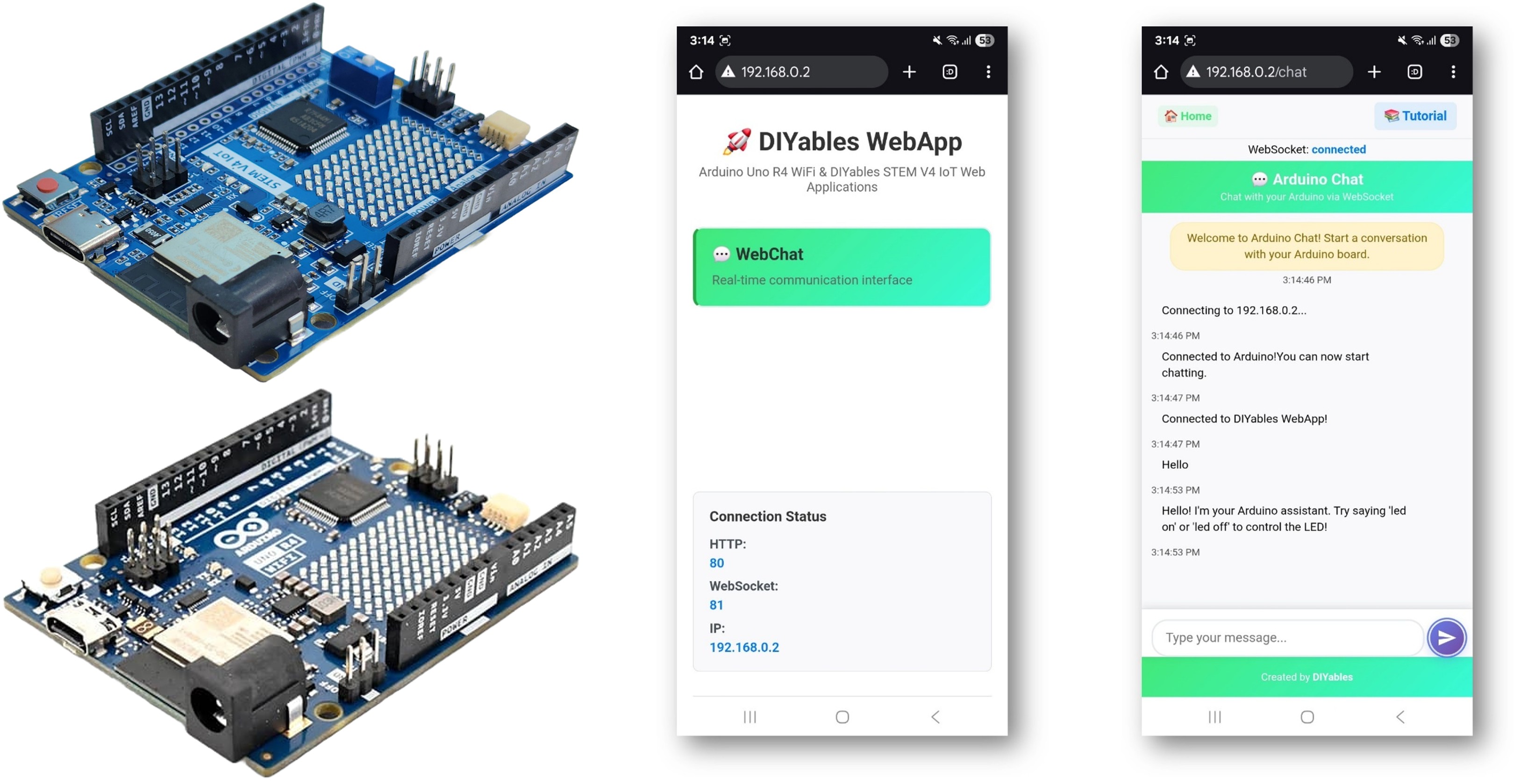 Arduino WebChat Voorbeeld - Interactieve Chat Interface Tutorial