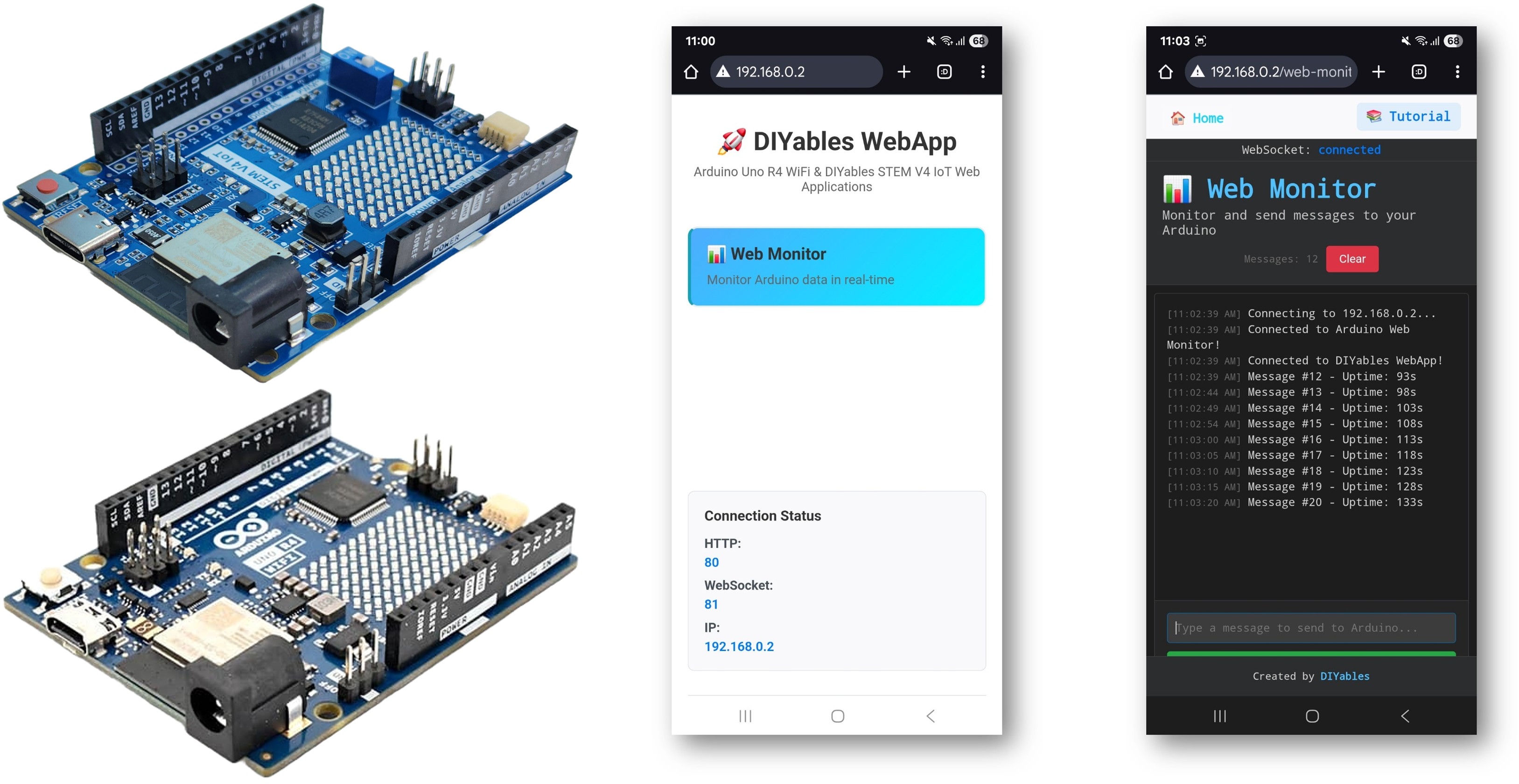 Arduino WebMonitor Voorbeeld - Web-gebaseerde Seriële Monitor Tutorial