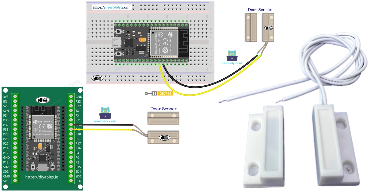 ESP32 Deursensor