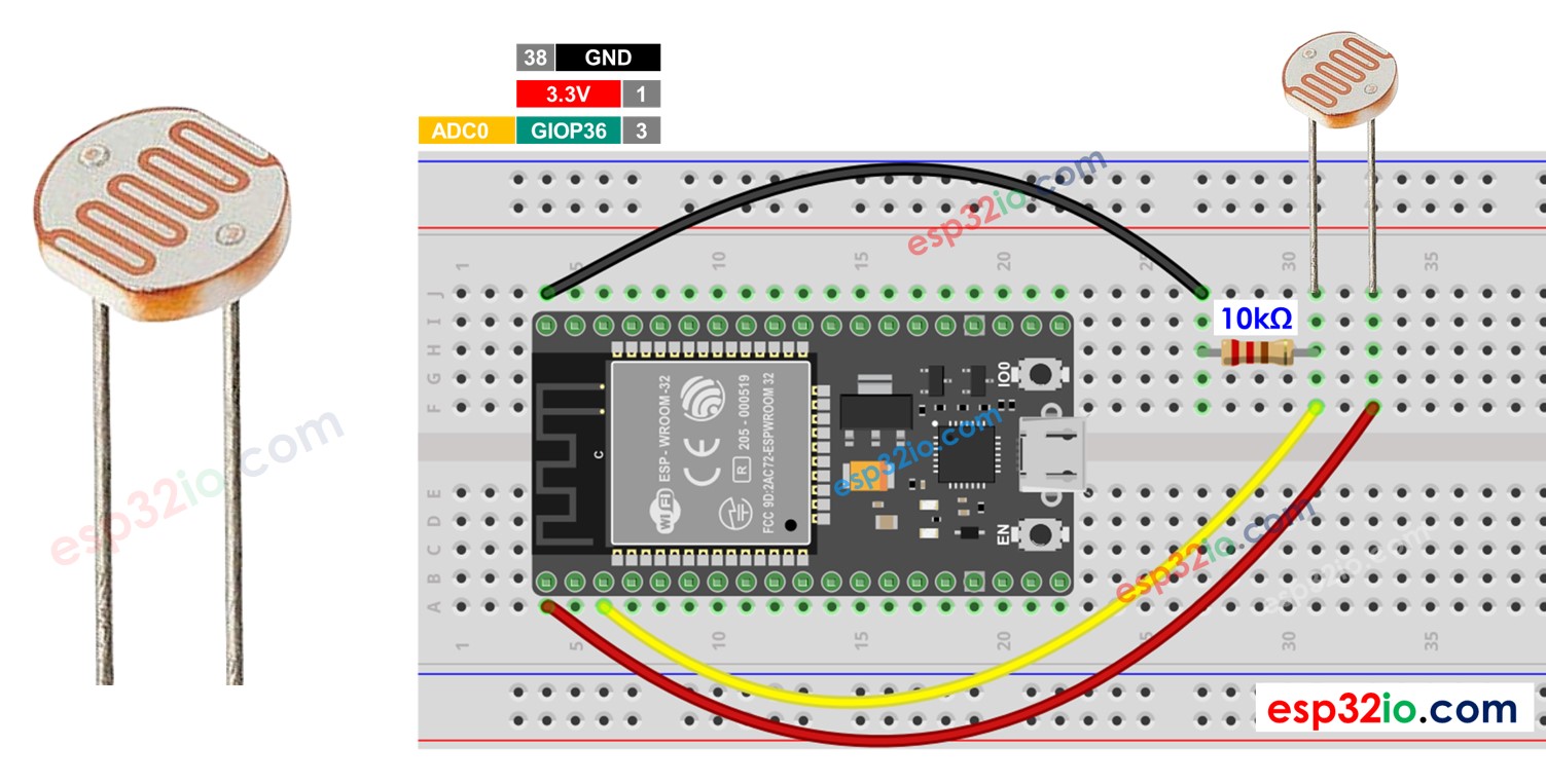 ESP32 Lichtsensor