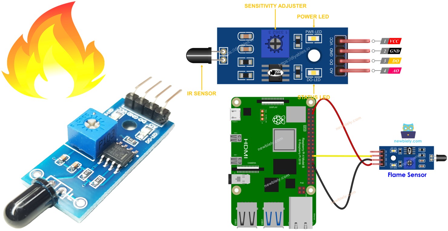 arduino flame sensor