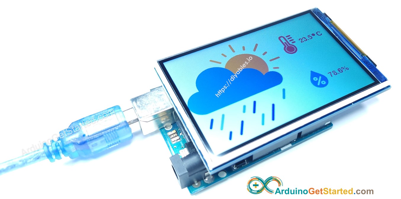 Arduino display multiple images on TFT LCD Touch display