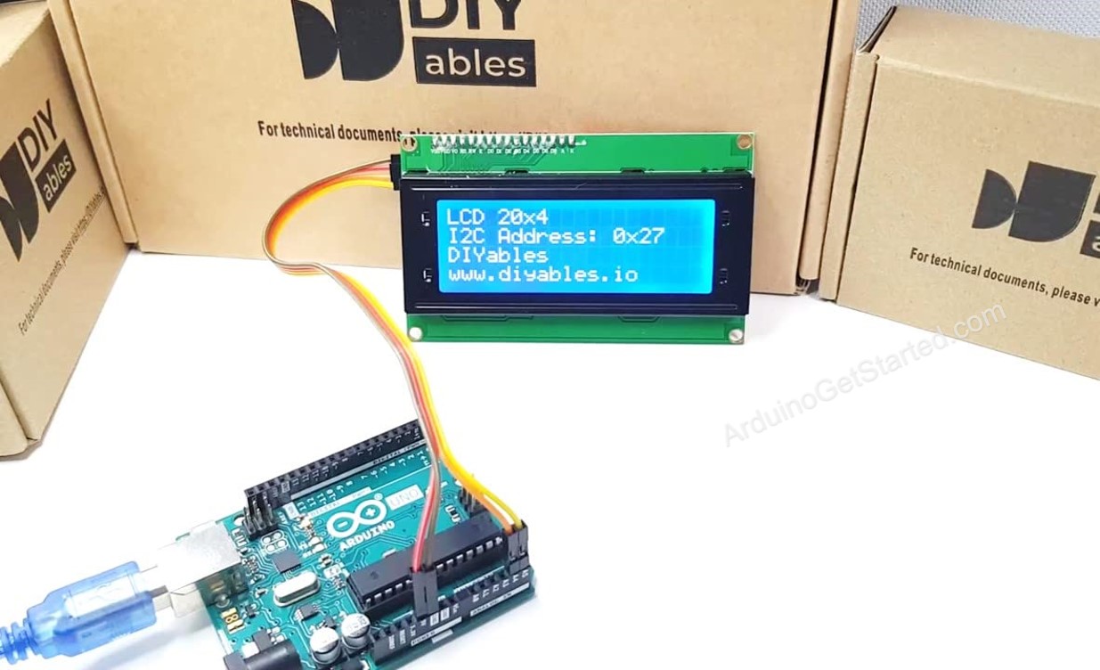 Arduino tekst weergeven op LCD
