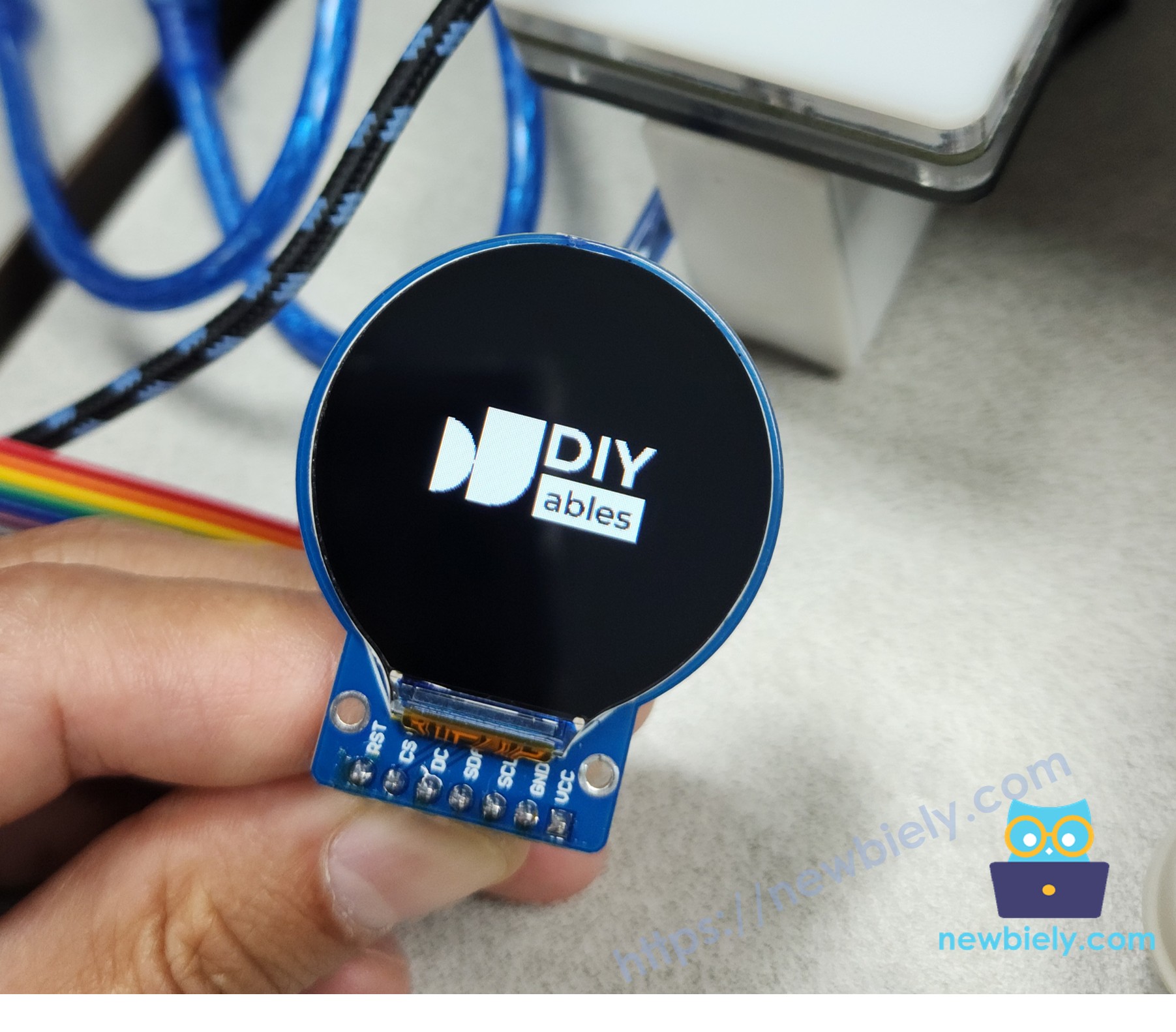 Arduino Round Circular TFT LCD Display Screen display image