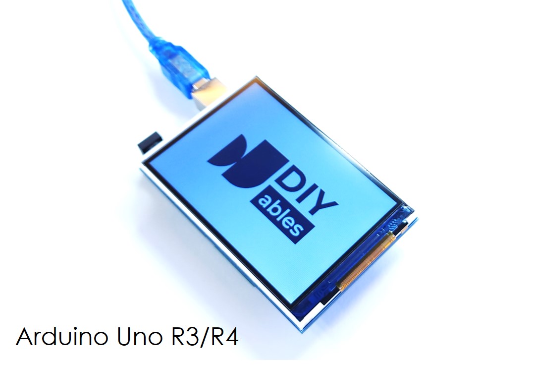 Arduino UNO R4 display image from SD Card on TFT LCD display