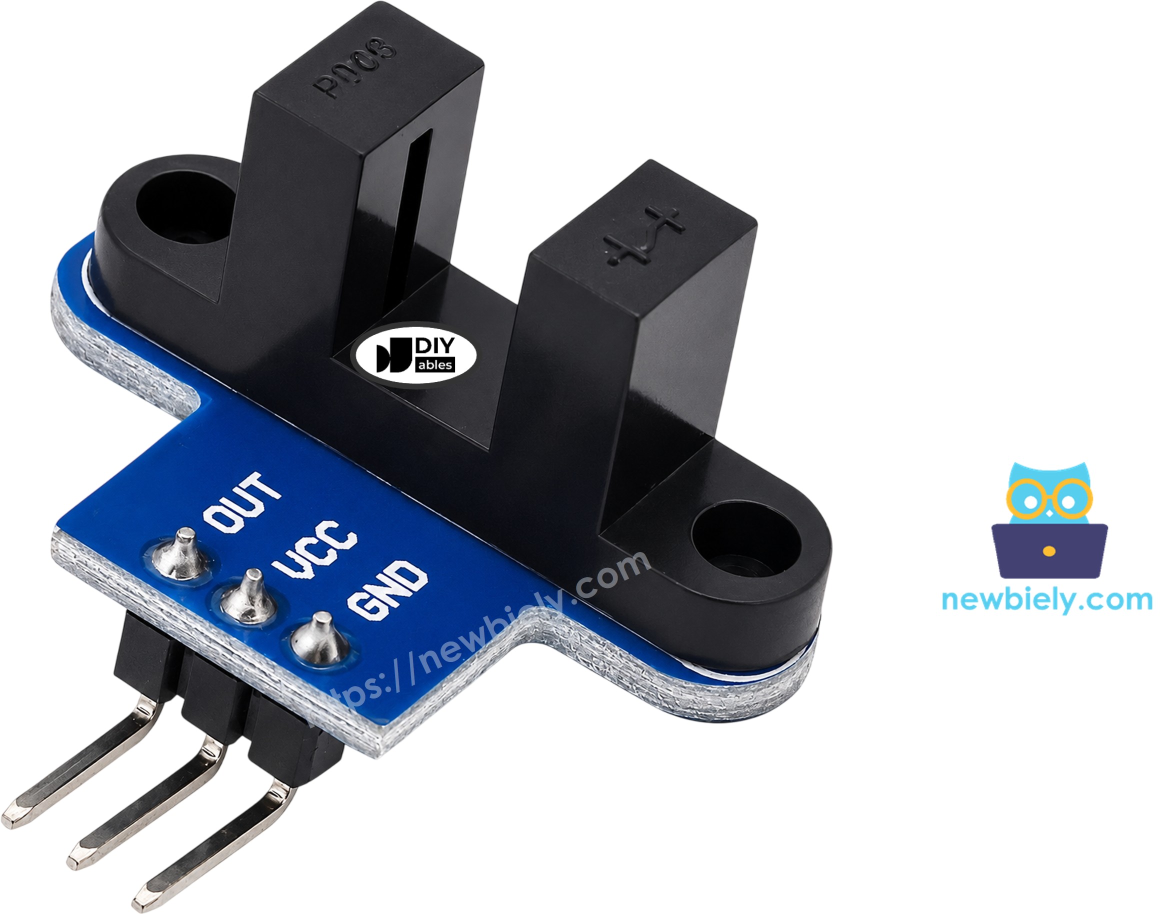 Pinout van de optische IR-sleufsensor